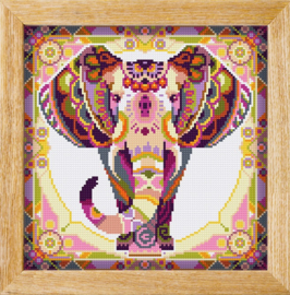Diamond painting MANDALA Dieren OLIFANT