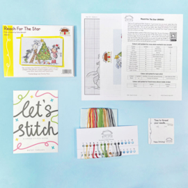 Borduurpakket Kate Garrett - Reach For The Star - Bothy Threads