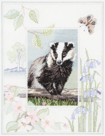 BORDUURPAKKET WILDLIFE - BADGER - DWD