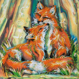 AMB016 KRALEN BORDUURPAKKET Little Foxes - Kleine Vossen