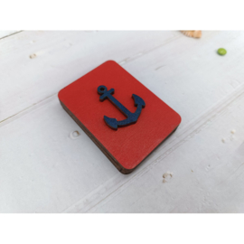 Houten Naaldendoosje Anker