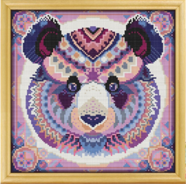 Borduurpakket Mandala Panda - 201-1 - Awesome Pattern Studio