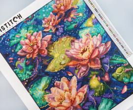 LT21 Water Lily - Diamond Painting - Letistitch