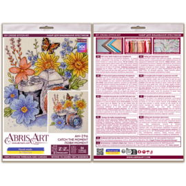 AH-296 Borduurpakket ABRIS ART - Catch the Moment - Vang het Moment