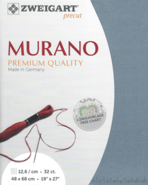 Murano 32ct 5106 (48 x 68 cm) - Zweigart - Leiblauw