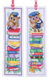 BLADWIJZER KIT Uiltjes (set van 2) (5.4 kruisjes per cm)
