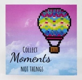 Diamond Painting kaart Wizardi - Collect Moments - 14 x 14 cm