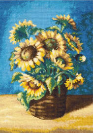 Borduurpakket Riolis - Sunflowers in a Basket