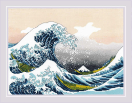 2186 THE GREAT WAVE OFF KANAGAWA AFTER K. HOKUSAI ARTWORK