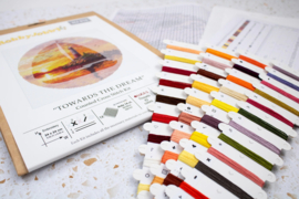 Borduurpakket HobbyJobby - Towards the Dreams - Naar de droom