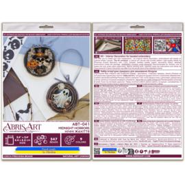 ABT041 KRALEN BORDUURPAKKET Decoratie Hanger - Midnight Horrors