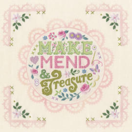 Vrij borduren pakket Cassandra Riley - Make, Mend And Treasure - Bothy Threads