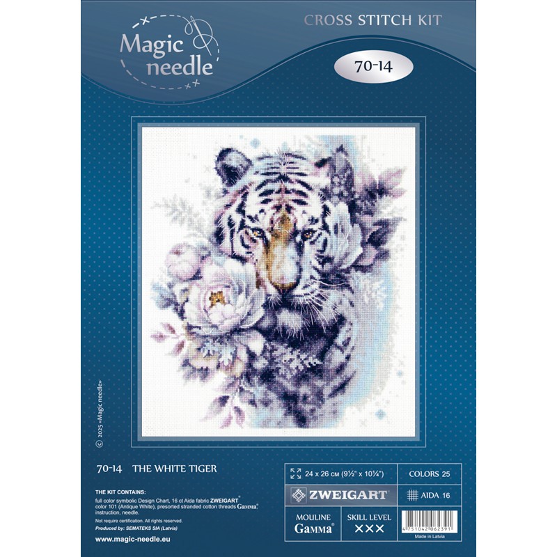 070-014 - The White Tiger - Magic Needle