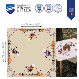 Tafelkleed kit Halloween 72 x 72 cm