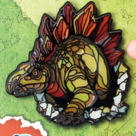 APS - Needleminder Mandala  - Stegosaurus