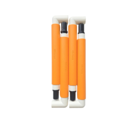Nurge Borduur Snap Frame 21×21 Oranje - kunststof borduurraam met clips