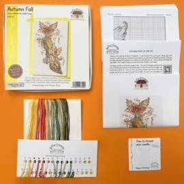 Borduurpakket Sally King - Autumn Fall - Bothy Threads