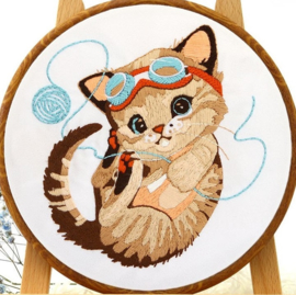 Kitten - Embroidery (Katje)