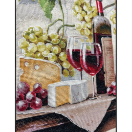 1754  Borduurpakket - Wine Still Life - OVEN