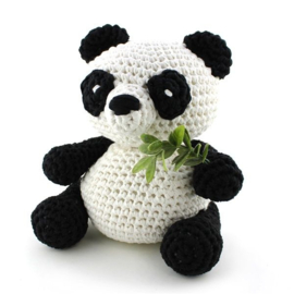 Panda Yin - Eco Barbante - Amigurumi (complete set inclusief haaknaald)