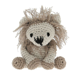 Lion LEROY - eco barbante - Amigurumi (complete set inclusief haaknaald)