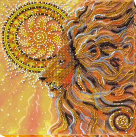 AMB021 - KRALEN BORDUURPAKKET SUNNY LION - ABRIS ART