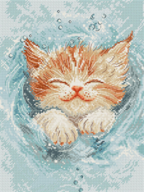 Borduurpakket LETI 9931 - Splashing Playtime - Spetterende Speeltijd