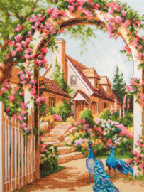 Borduurpakket - Rose Garden - Momentos Magicos