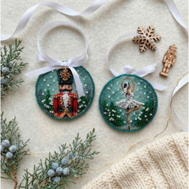 ABT067 KRALEN BORDUURPAKKET Decoratie Hanger - Ballet of the Winter Night