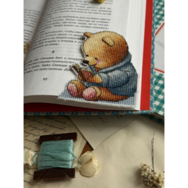 ANZ-74 - Bookmark - TeddyBear - Boekenlegger Teddybeer - Andriana