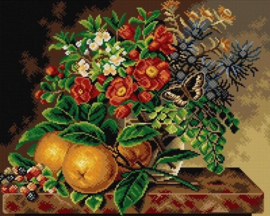 2905 - Flowers in a Glass Vase - ORCHIDEA 40 x 50 (STRAMIEN)