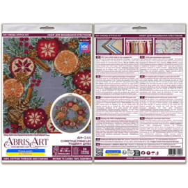 AH-344 Borduurpakket ABRIS ART - Christmas miracles - Kerst Wonderen
