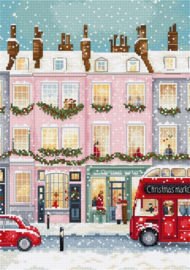 Borduurpakket LETI 9983 - London Winter - Londense Winter - Leti Stitch