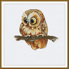 PE3615 Borduurpakket Nova Sloboda - Conversation - Gesprek (2x 26x26cm)
