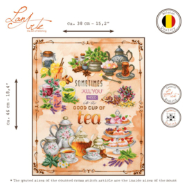 .Home and Garden - Tea Lover's Delight (weefstof met bewerkte achtergrond)