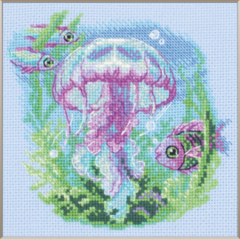 A1039 - Borduurpakket Baby Jellyfish - Aine