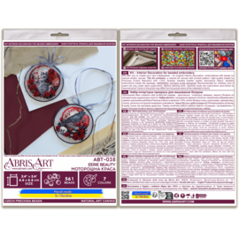 ABT038 KRALEN BORDUURPAKKET Decoratie Hanger - Eerie Beauty