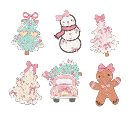 480-794 Sweetmas Ornaments / Diamond Painting Kit (6)