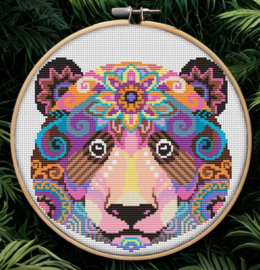 Borduurpakket Mandala Beer - 166 - Awesome Pattern Studio