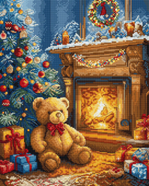 Borduurpakket LETI 9920 - Christmas is coming - Kerst komt eraan