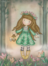 Borduurpakket Gorjuss - Woodland Wildflower - Bothy Threads
