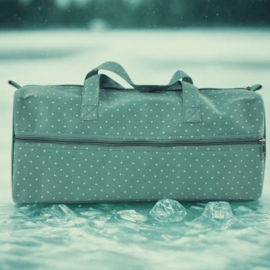 Projectbag - Breitas - Handwerktas - Polka Dots - Mint/Wit
