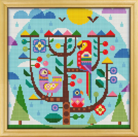 BIRD TREE - ZEN - (FULL SIZE)