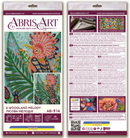 914 KRALEN BORDUURPAKKET - A Woodland Melody - Melodie van het Bos