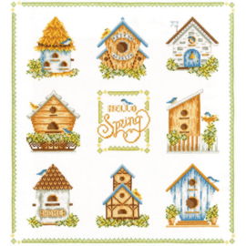 SANS-74 - Birdhouses - Vogelhuisjes - Andriana