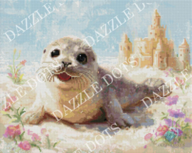 LDS-7026 Beach Day Bliss - Diamond Painting - Letistitch (40 x 50)