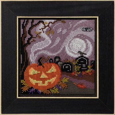 Button and Beads kit - Haunted Graveyard - Mill Hill