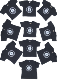 T-shirt 030 Kinderen Zwart