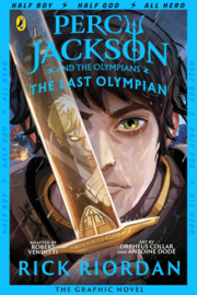 Percy Jackson- Last Olympian- Blue Cover