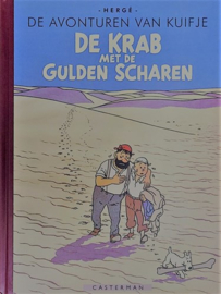 Kuifje- Hardcover- Krab met Gulden Scharen